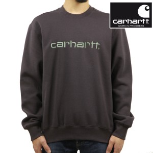 カーハート メンズ スウェット 正規品 CARHARTT WIP トレーナー フリース ロゴ 刺繍 CARHARTT SWEATSHIRT ARTICHOKE / MISTY SAGE I03022