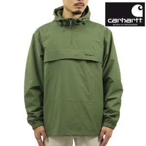 カーハート メンズ ウィンドブレーカー 正規品 CARHARTT WORK IN PROGRESS ナイロンジャケット アウター WINDBREAKER P/O DOLLAR GREEN I