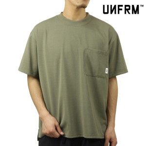 ユニフォーム アウトドア スタンダード メンズ 半袖Tシャツ 正規販売店 UNFRM OUTDOOR STANDARD クルーネック ドライ 父の日 プレゼント 