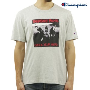 チャンピオン メンズ 半袖Tシャツ 正規品 CHAMPION ビースティ・ボーイズ バンドTシャツ CHAMPION X BEASTIE BOYS ATHLETIC JERSEY COMBE