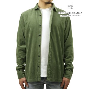 スコッチアンドソーダ メンズ 長袖シャツ 正規販売店 SCOTCH＆SODA レギュラーフィット コーデュロイシャツ REGULAR FIT CLASSIC CORDURO