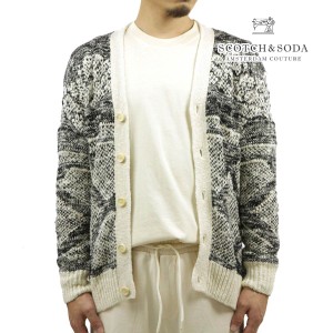 スコッチアンドソーダ メンズ セーター 正規販売店 SCOTCH＆SODA ジャガードニット カーディガン RELAXED JACQUARD S 父の日 プレゼント 