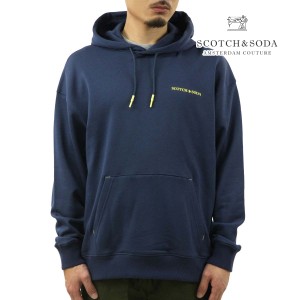 スコッチアンドソーダ メンズ パーカー 正規販売店 SCOTCH＆SODA プルオーバー コットン フーディー UNISEX ORGANIC  父の日 プレゼント 