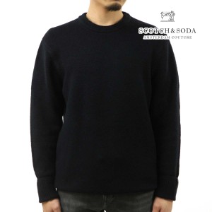 スコッチアンドソーダ メンズ セーター 正規販売店 SCOTCH＆SODA クルーネック プルオーバー ニット M REGULAR FIT SOFTY-KNIT MELANGE P