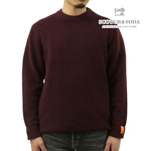 スコッチアンドソーダ メンズ セーター 正規販売店 SCOTCH＆SODA クルーネック プルオーバー ニット M REGULAR FIT SOFTY-KNIT MELANGE P