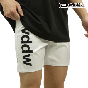 リバーサル メンズ ショートパンツ 正規販売店 REVERSAL ボトムス ハーフパンツ ファイトパンツ BASIC rvddw FIGHT SHORTS rvbs056 WH WH