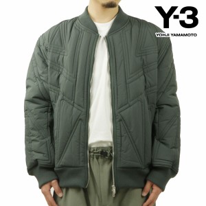 ワイスリー メンズ MA-1 正規品 Y-3 アウター ボンバージャケット QUILTED BOMBER JACKET IP7936 UTILITY IVY