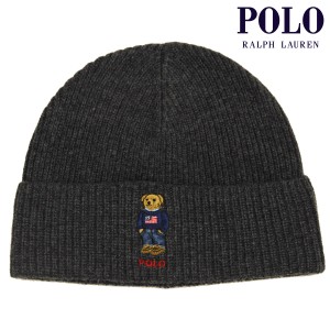 ポロ ラルフローレン メンズ レディース ニットキャップ 正規品 POLO RALPH LAUREN ポロベア ニット帽 ビーニー SOLID FLAG BEAR BEANIE 