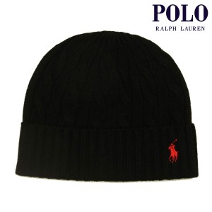 ポロ ラルフローレン メンズ レディース ニットキャップ 正規品 POLO RALPH LAUREN ケーブルニット ニット帽 ビーニ  父の日 プレゼント 