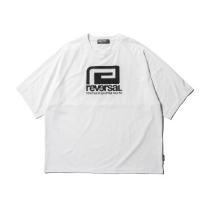 予約商品 5月頃入荷予定 リバーサル メンズ 半袖Tシャツ 正規販売店 REVERSAL クルーネック オーバーサイズ ドライ ストレッチ OVER SIZE