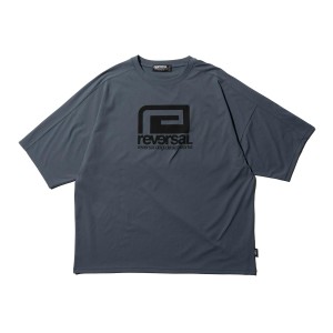 予約商品 5月頃入荷予定 リバーサル メンズ 半袖Tシャツ 正規販売店 REVERSAL クルーネック オーバーサイズ ドライ ストレッチ OVER SIZE