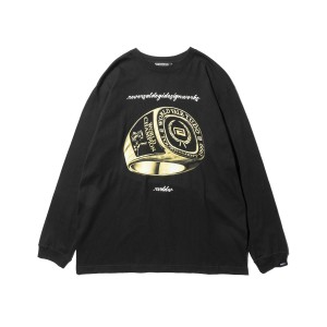 リバーサル メンズ 長袖Tシャツ 正規販売店 REVERSAL チャンピオンリング クルーネック コットン ロンT CHANPION RIN 父の日 プレゼント 