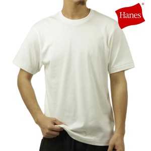 ヘインズ メンズ 半袖Tシャツ 正規販売店 HANES クルーネック シロ 無地 HANES 1P HANES T-SHIRTS SHIRO HM1-X201 01 父の日 プレゼント 