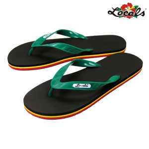 ローカルズ メンズ レディース サンダル 正規販売店 LOCALS ビーチサンダル トングサンダル LOCALS STRIPE SLIPPA SANDAL 1395 REGGAE