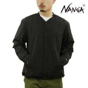 ナンガ メンズ ダウンカーディガン 正規販売店 NANGA アウター ノーカラー NO COLLAR SOFT DOWN CARDIGAN BLK ND2411-1A100-A BLACK