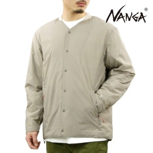 ナンガ メンズ ダウンカーディガン 正規販売店 NANGA アウター ノーカラー NO COLLAR SOFT DOWN CARDIGAN BEG ND2411-1A100-A BEIGE