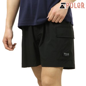 ポーラー メンズ ショートパンツ 正規販売店 POLER カーゴパンツ ハーフパンツ STRETCH RIP RELAX CARGO SHORTS DC 2 父の日 プレゼント 