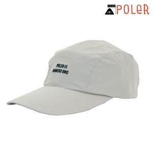 ポーラー メンズ レディース キャップ 正規販売店 POLER 帽子 ロングバイザー STRETCH RIP LONGVISOR CAP DC 241MCV0 父の日 プレゼント 