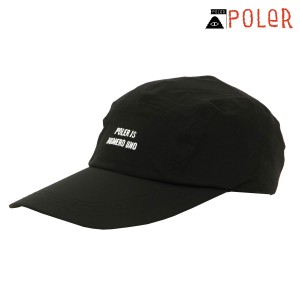 ポーラー メンズ レディース キャップ 正規販売店 POLER 帽子 ロングバイザー STRETCH RIP LONGVISOR CAP DC 241MCV0 父の日 プレゼント 