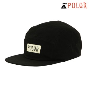 ポーラー メンズ レディース キャップ 正規販売店 POLER ロゴ 帽子 5パネルキャップ FURRY FONT 5P CAP DC 241MCV028 父の日 プレゼント 