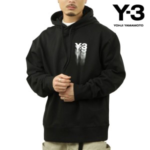 ワイスリー メンズ パーカー 正規品 Y-3 プルオーバー ロゴ フーディー GFX HOODIE IZ3169 BLACK