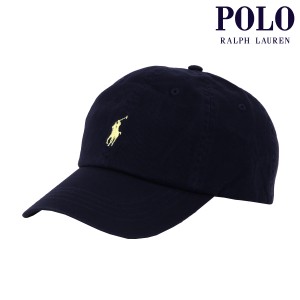 ポロ ラルフローレン メンズ レディース キャップ 正規品 POLO RALPH LAUREN 帽子 ロゴ ポニー CLASSIC SPORTS CAP NAVY-YELLOW 71054852