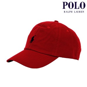 ポロ ラルフローレン メンズ レディース キャップ 正規品 POLO RALPH LAUREN 帽子 ロゴ ポニー CLASSIC SPORTS CAP RED 710548524