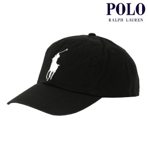 ポロ ラルフローレン メンズ レディース キャップ 正規品 POLO RALPH LAUREN 帽子 ロゴ ポニー CLASSIC SPORTS BIG PONY CAP BLACK 71067
