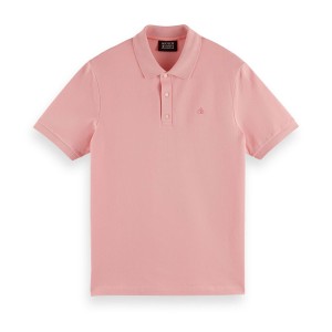 スコッチアンドソーダ メンズ ポロシャツ 正規販売店 SCOTCH＆SODA ワンポイント ロゴ ピケポロ CLASSIC PIQUE ORGANIC COTTON POLO 1668