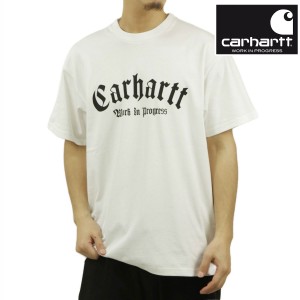 カーハート メンズ 半袖Tシャツ 正規品 CARHARTT WIP クルーネック グラフィック SHORT SLEEVE ONYX T-SHIRT WHITE / BLACK I032875