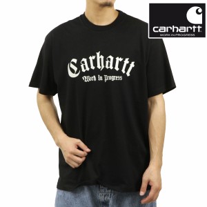 カーハート メンズ 半袖Tシャツ 正規品 CARHARTT WIP クルーネック グラフィック SHORT SLEEVE ONYX T-SHIRT BLACK / WAX I032875