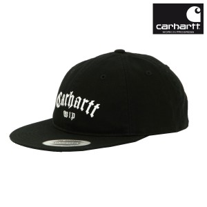 カーハート メンズ レディース キャップ 正規品 CARHARTT WIP 帽子 刺? ONYX CAP BLACK / WAX I032899 父の日 プレゼント ラッピング