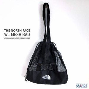 THE NORTH FACE メンズ レディース バッグ WL MESH BAG メッシュ ポーチバッグ かわいい 新作 ブランド バッグ 巾着型 肩掛け 手提げ 鞄 