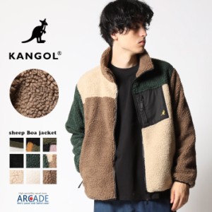 KANGOL カンゴール ボアブルゾン メンズ ジャンパー アウター ジャケット シープボア ジャンバー