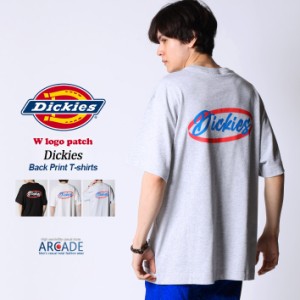 Tシャツ メンズ 半袖Tシャツ Dickies ディッキーズ 新作 ブランド ロゴ プリント バックプリント 半袖カットソー 綿100％ コットン 夏Tシ