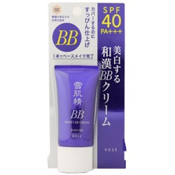 コーセー 雪肌精 ホワイト BB クリーム 30g SPF40 PA+++ 【02】