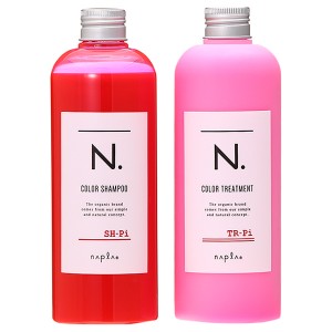 ナプラ napla N. エヌドット カラーシャンプー Pi(ピンク) 320mL ＆ トリートメント 300g セット