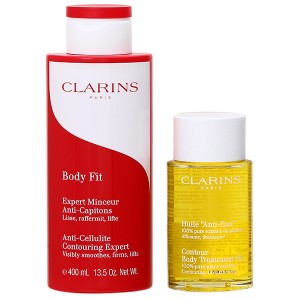 【セット】クラランス CLARINS ボディ フィット 400mL + ボディー オイル アンティ オー 100mL