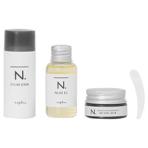 【セット】ナプラ napla N. スタイリングセット (ポリッシュオイル 30mL + スタイリングセラム 40g + ナチュラルバーム 18g)