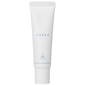 スリー THREE バランシングUVプロテクター R SPF40/PA+++ 30mL