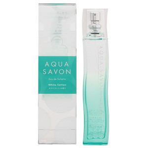 アクアシャボン AQUA SAVON ホワイトコットンの香り オードトワレ EDT レディース 80mL 香水 フレグランス