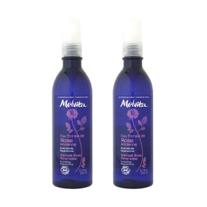 【セット】メルヴィータ Melvita フラワーウォーター リセットミスト ローズ 200mL 2本セット