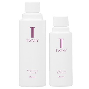 【セット】カネボウ トワニー TWANY ブライトニングローション 180ｍL + ブライトニングエマルジョン 100ｍL 【レフィル】