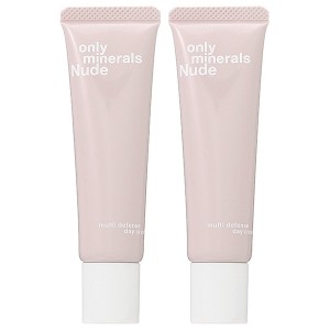 【セット】 オンリーミネラル ONLYMINERALS Nude マルチディフェンスデイクリーム SPF11/PA+ 30g 2個セット 日焼け止め