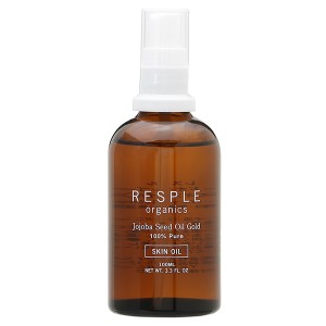 ストレイン レスプルオーガニクス RESPLEorganics ホホバシードオイルゴールド 100mL ボディオイル