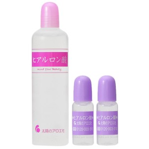 太陽のアロエ社 TaiyounoAloe ヒアルロン酸 80mL + 10mL×2個セット 美容液