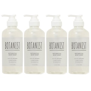 【セット】 ボタニスト BOTANIST ボタニカル ボディーソープ クリアクレンズ カシス＆リーフグリーン 490mL 4個セット 石けん ボディソー