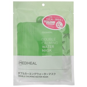 メディヒール MEDIHEAL ダブルカーミングウォーターマスク 20mL×12枚 シートマスク フェイスパック