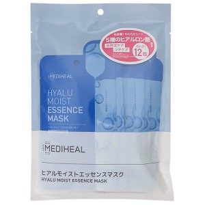 メディヒール MEDIHEAL ヒアルモイストエッセンスマスク 20mL×12枚 シートマスク フェイスパック