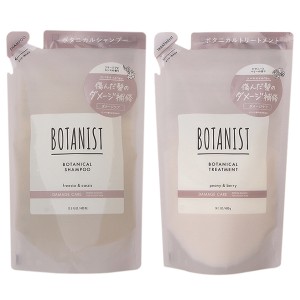 【セット】 ボタニスト BOTANIST ボタニカルシャンプー ダメージケア 400mL + トリートメント ダメージケア 【詰め替え用】 シャンプー 